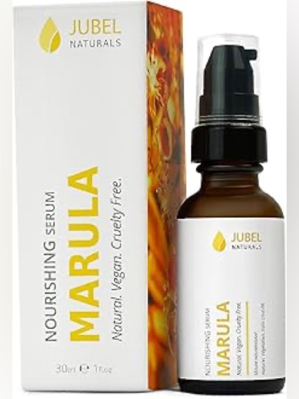 Jubel Naturals Face Serum Marula With Vegan‎ Hyaluronic Acid